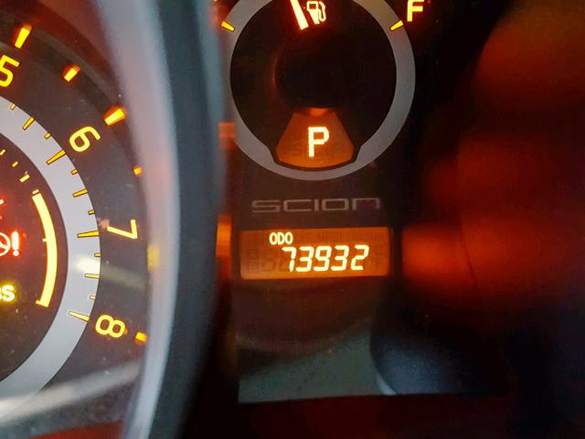 JTKJF5C78E3074256 - 2014 TOYOTA SCION TC შავი ფოტო 8