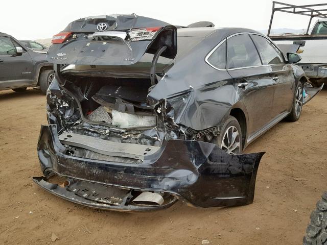 4T1BK1EB2GU212562 - 2016 TOYOTA AVALON XLE BLUE photo 4