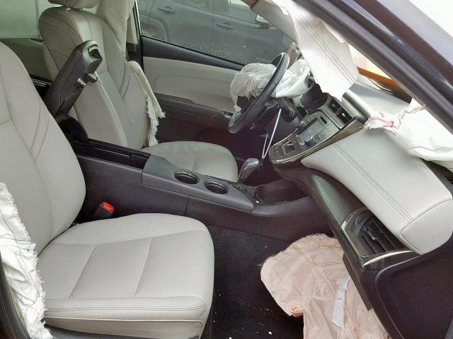 4T1BK1EB2GU212562 - 2016 TOYOTA AVALON XLE BLUE photo 5