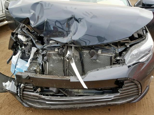 4T1BK1EB2GU212562 - 2016 TOYOTA AVALON XLE BLUE photo 7