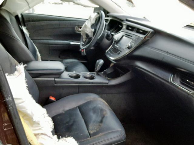 4T1BK1EBXHU259680 - 2017 TOYOTA AVALON XLE MAROON photo 5