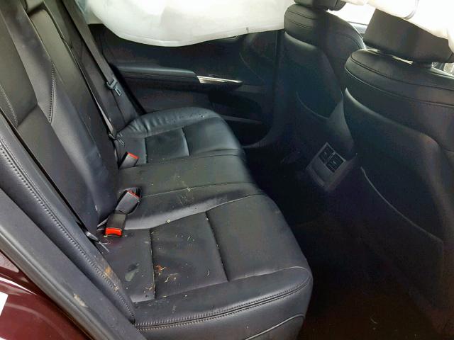 4T1BK1EBXHU259680 - 2017 TOYOTA AVALON XLE MAROON photo 6