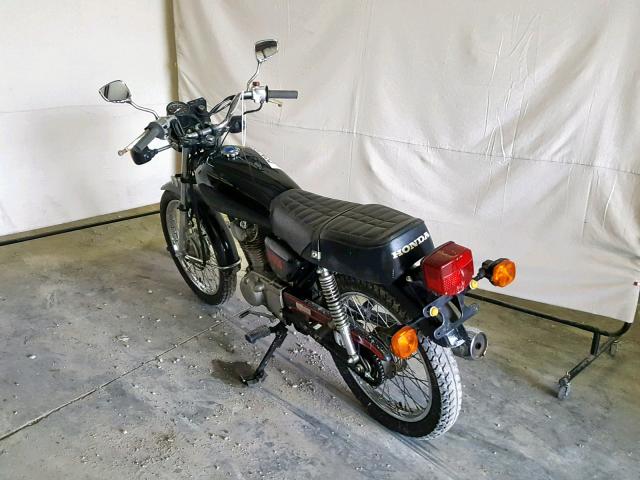 JH2JC0405BK700987 - 1981 HONDA CB125 S BLACK photo 3