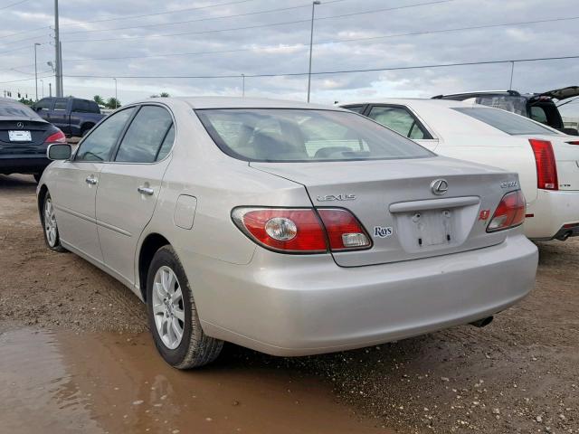 JTHBF30G536008536 - 2003 LEXUS ES 300 BEIGE photo 3