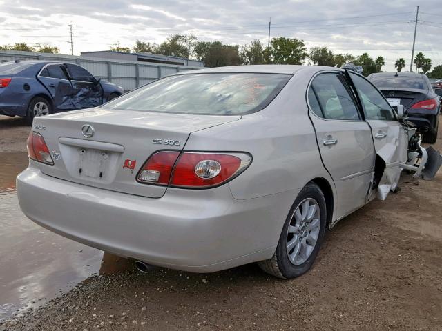 JTHBF30G536008536 - 2003 LEXUS ES 300 BEIGE photo 4