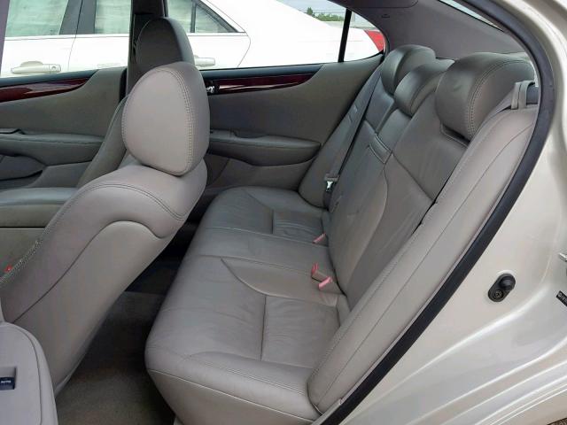 JTHBF30G536008536 - 2003 LEXUS ES 300 BEIGE photo 6