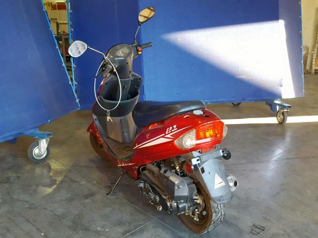 L9NTEACB6D1044894 - 2013 TAO SCOOTER RED photo 3