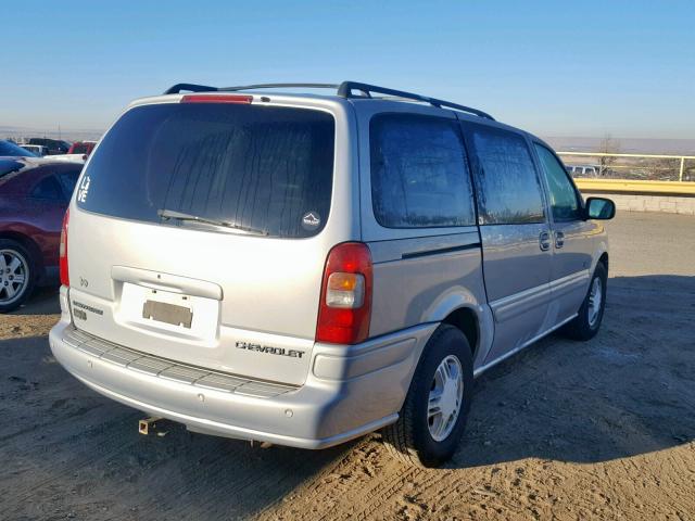 1GNDX13E61D161867 - 2001 CHEVROLET VENTURE LU SILVER photo 4