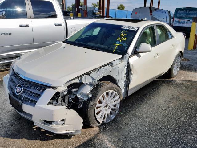 1G6DK5EG7A0103841 - 2010 CADILLAC CTS PERFOR WHITE photo 2