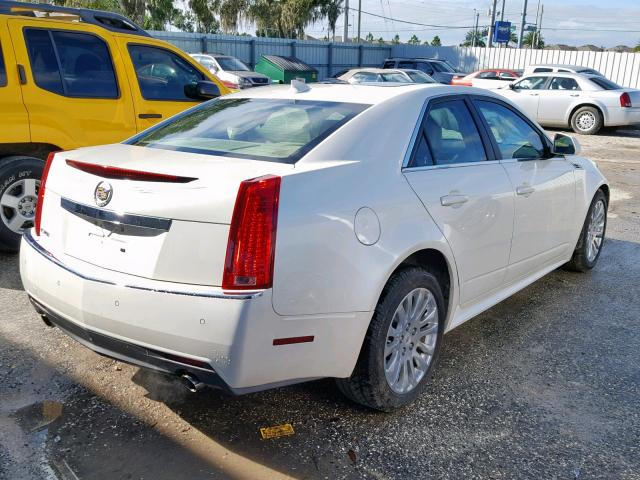 1G6DK5EG7A0103841 - 2010 CADILLAC CTS PERFOR WHITE photo 4