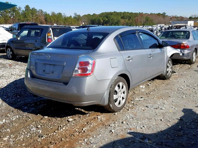 3N1AB61EX9L648265 - 2009 NISSAN SENTRA 2.0 GRAY photo 4