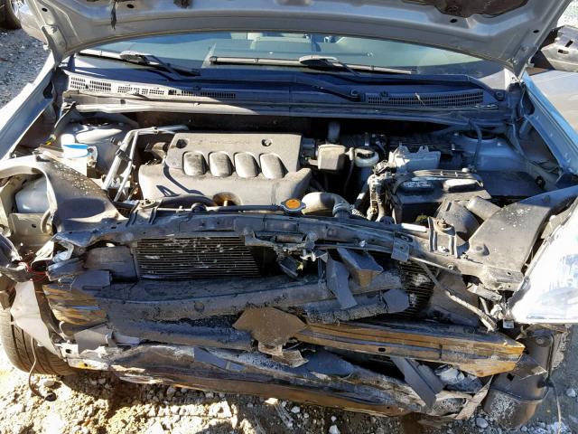 3N1AB61EX9L648265 - 2009 NISSAN SENTRA 2.0 GRAY photo 7