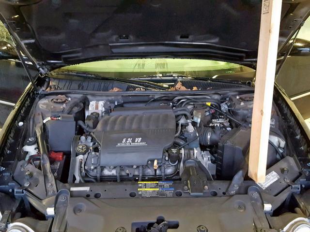 2G4WN58C481151796 - 2008 BUICK LACROSSE S BLACK photo 7