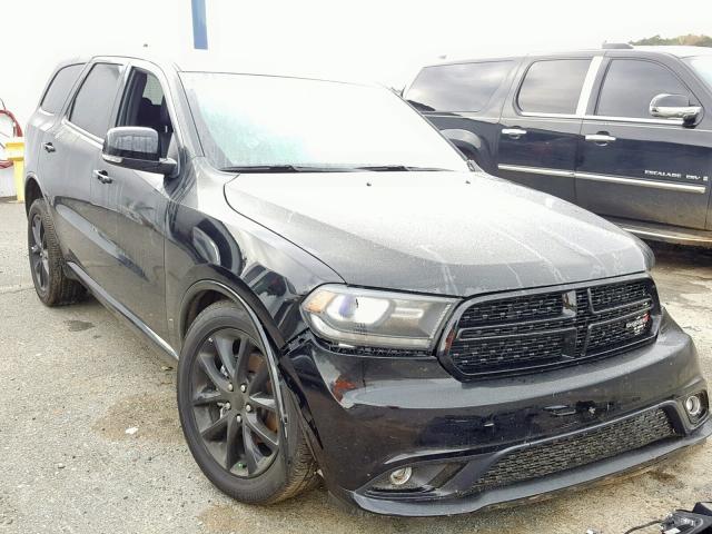 1C4RDHDG5JC413288 - 2018 DODGE DURANGO GT BLACK photo 1