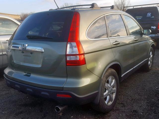 JHLRE48799C014558 - 2009 HONDA CR-V EXL GREEN photo 4