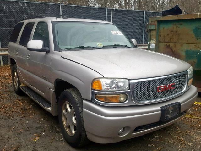 1GKEK63U25J133804 - 2005 GMC YUKON DENA SILVER photo 1