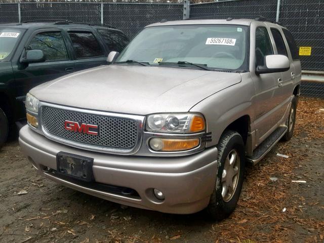 1GKEK63U25J133804 - 2005 GMC YUKON DENA SILVER photo 2