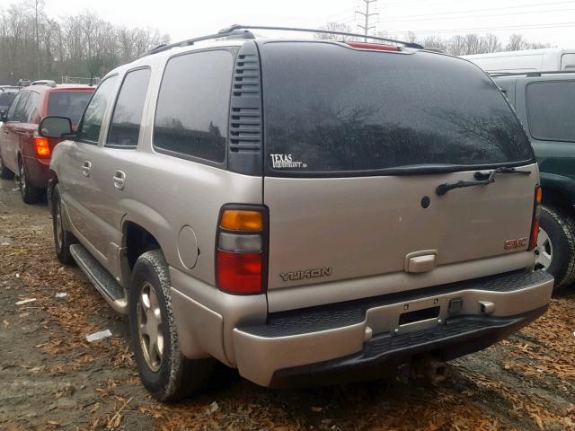 1GKEK63U25J133804 - 2005 GMC YUKON DENA SILVER photo 3