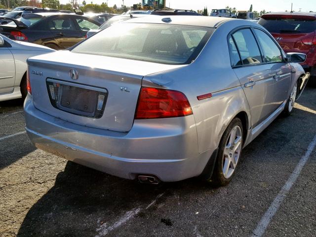 19UUA66216A071612 - 2006 ACURA 3.2TL SILVER photo 4