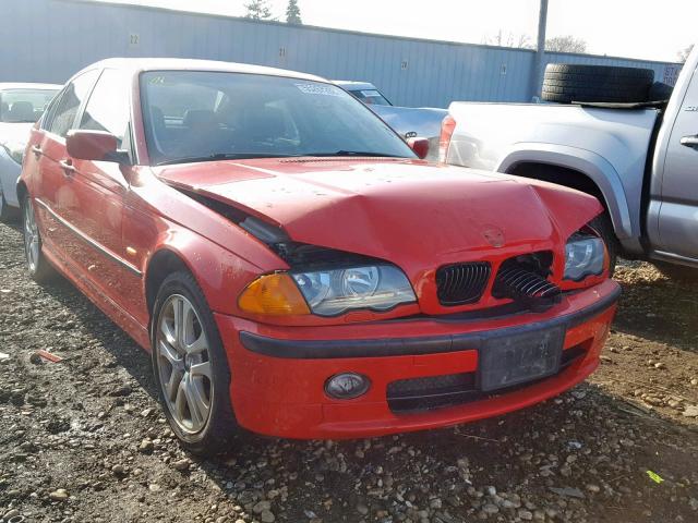 WBAAV534X1JR79424 - 2001 BMW 330 I RED photo 1