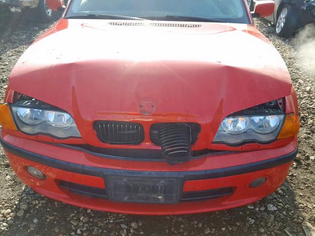 WBAAV534X1JR79424 - 2001 BMW 330 I RED photo 7