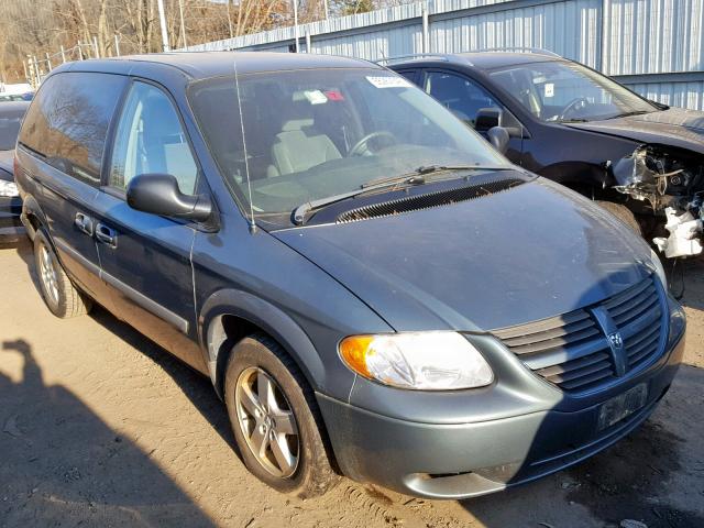 1D4GP45R46B651043 - 2006 DODGE CARAVAN SX BLUE photo 9