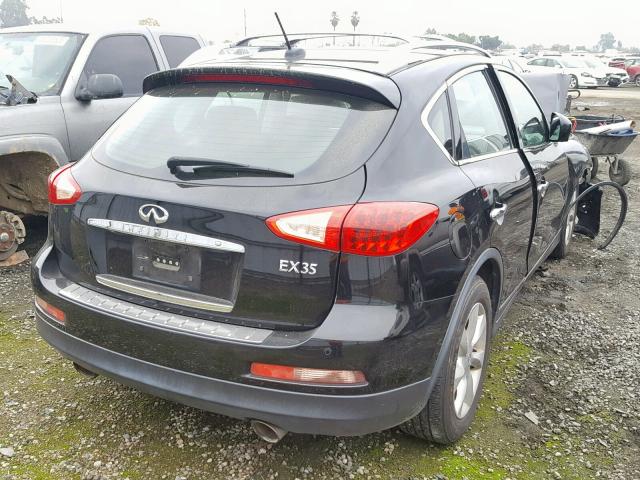 JN1AJ0HP2AM701641 - 2010 INFINITI EX35 BASE BLACK photo 4