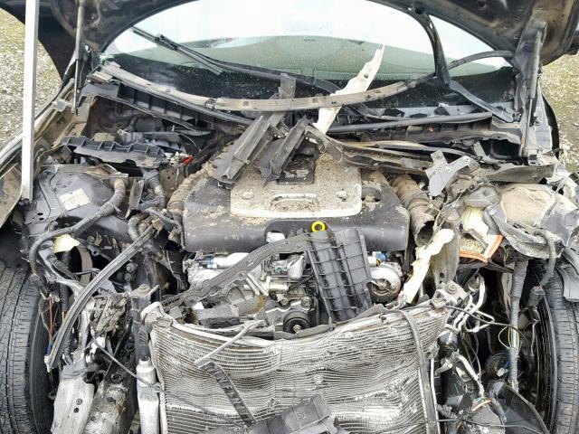 JN1AJ0HP2AM701641 - 2010 INFINITI EX35 BASE BLACK photo 7