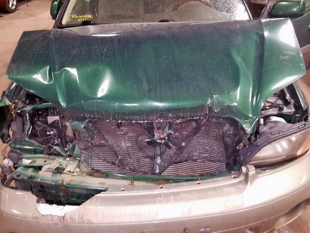 4S3BH806227634439 - 2002 SUBARU LEGACY OUT GREEN photo 7