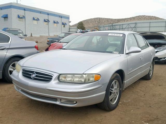 2G4WB55K1Y1322220 - 2000 BUICK REGAL LS SILVER photo 2