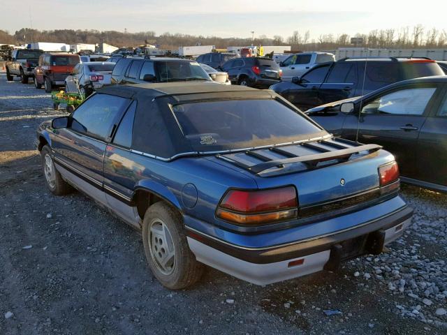 1G2WK14W8KF204137 - 1989 PONTIAC GRAND PRIX ლურჯი ფოტო 3
