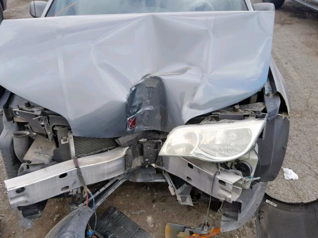 1G8AN15F77Z118121 - 2007 SATURN ION LEVEL GRAY photo 7