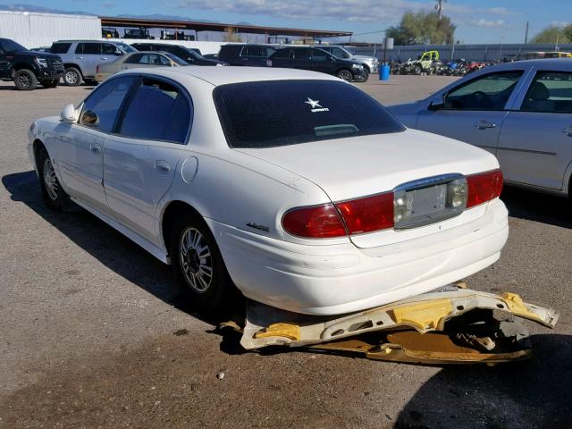 1G4HP54KX24101013 - 2002 BUICK LESABRE CU WHITE photo 3