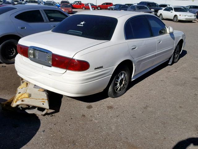 1G4HP54KX24101013 - 2002 BUICK LESABRE CU WHITE photo 4