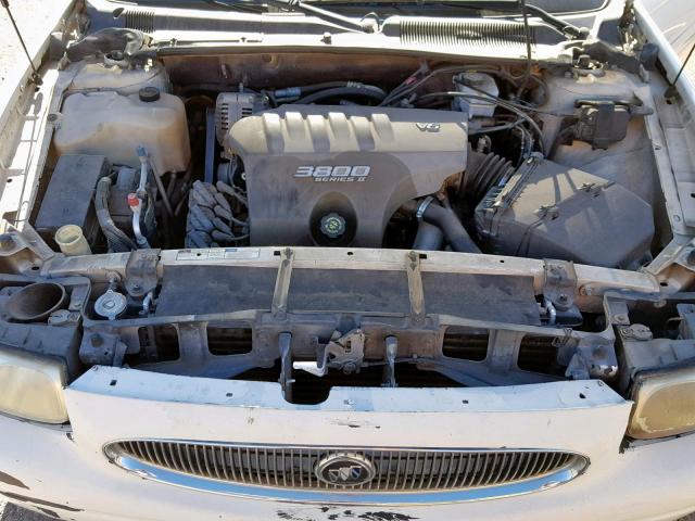 1G4HP54KX24101013 - 2002 BUICK LESABRE CU WHITE photo 7