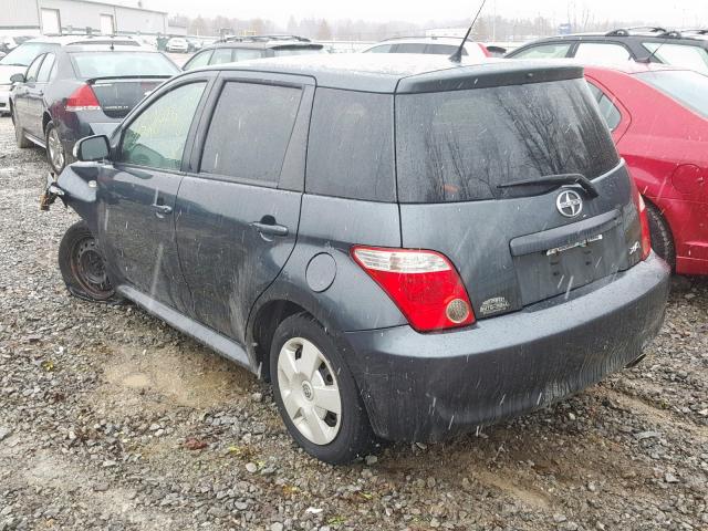 JTKKT624165013315 - 2006 TOYOTA SCION XA ნაცრისფერი ფოტო 3