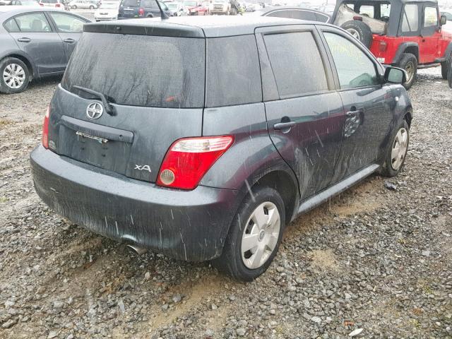 JTKKT624165013315 - 2006 TOYOTA SCION XA ნაცრისფერი ფოტო 4