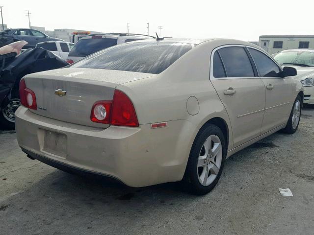 1G1ZA5E18BF140356 - 2011 CHEVROLET MALIBU LS ბეჟი ფოტო 4