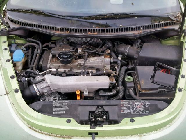 3VWDD21C92M413834 - 2002 VOLKSWAGEN NEW BEETLE GREEN photo 7