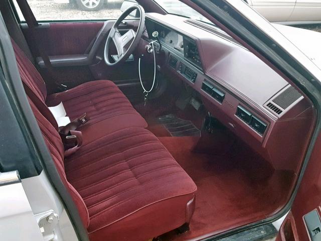 1G3AG54N7P6396261 - 1993 OLDSMOBILE CUTLASS CI 蓝色 照片 5