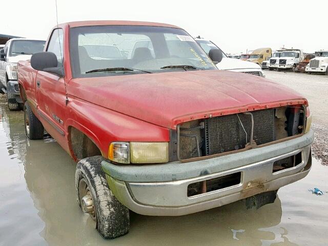 3B7KF26Z2XM547822 - 1999 DODGE RAM 2500 RED photo 1