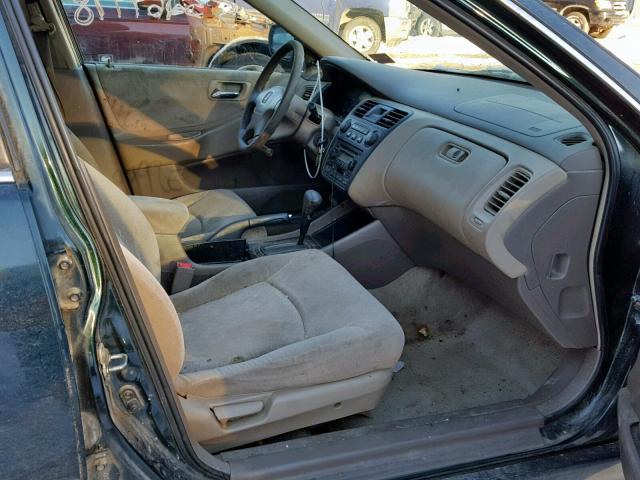 1HGCF86691A104439 - 2001 HONDA ACCORD VAL GREEN photo 5