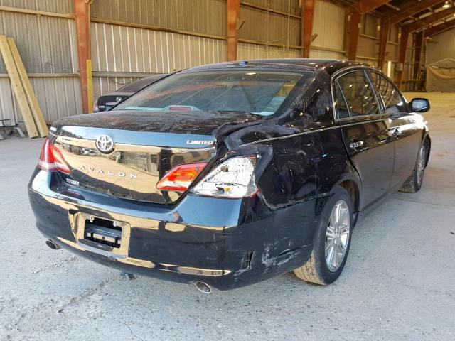 4T1BK36B89U348031 - 2009 TOYOTA AVALON XL BLACK photo 4