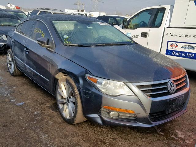 WVWHN7AN5CE503215 - 2012 VOLKSWAGEN CC LUXURY GRAY photo 1