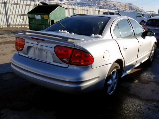 1G3NL52E94C240610 - 2004 OLDSMOBILE ALERO GL SILVER photo 4