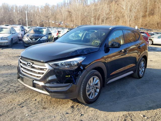 KM8J3CA49JU779886 - 2018 HYUNDAI TUCSON LIM BLACK photo 2