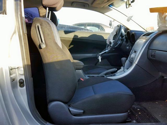 JTKDE177860103924 - 2006 TOYOTA SCION TC 银色 照片 5