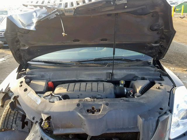 5GAKRCED3CJ424123 - 2012 BUICK ENCLAVE GRAY photo 7