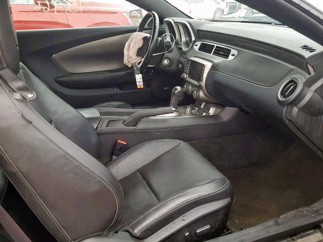 2G1FK3DJ2F9110936 - 2015 CHEVROLET CAMARO 2SS SILVER photo 5