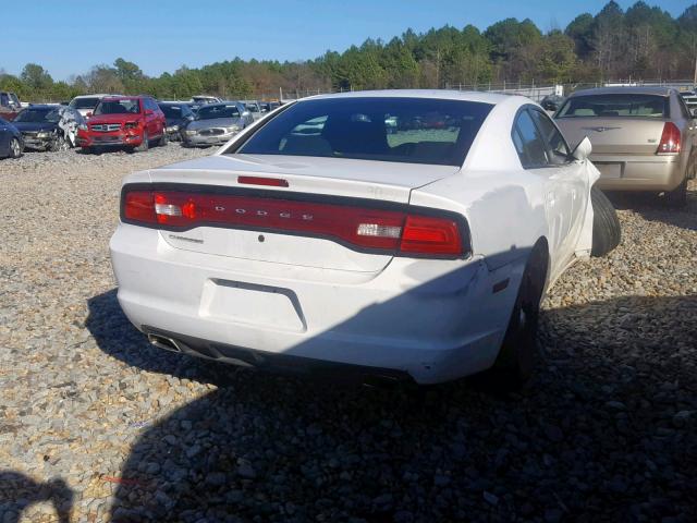 2C3CDXAT5CH237266 - 2012 DODGE CHARGER PO WHITE photo 4